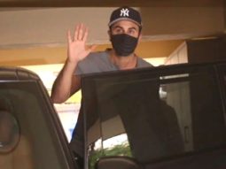 Ranbir Kapoor spotted at Dubbing studio Bandra