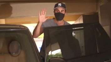 Ranbir Kapoor spotted at Dubbing studio Bandra