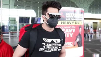 SPOTTED – Maniesh Paul, Sharad Kelkar with family, Radhika Madan at Airport