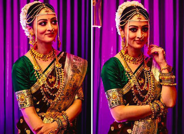 Sandeepa Dhar looks beautiful as Maharashtrian bride in Zee5's MumBhai 
