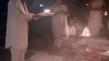 Sanjay Dutt performs puja on Dussehra, Maanayata Dutt pens a heartfelt post after his recovery