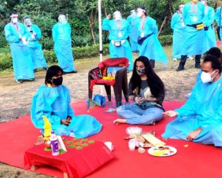 On The Sets From The Movie Sherni