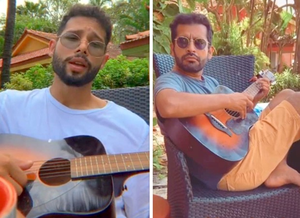 Siddhant Chaturvedi jams with director Shakun Batra in Goa