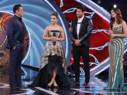 Sidharth Shukla looks suave in a tux while Hina Khan and Gauahar Khan bedazzle in gowns at the Bigg Boss 14 Grand Premiere