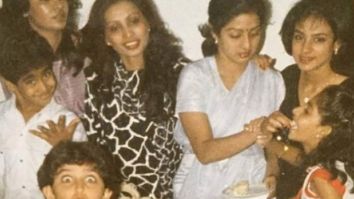 This throwback picture of Hrithik Roshan being a goof around Sridevi will brighten your day!