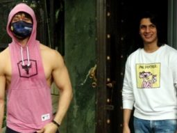 Tiger Shroff spotted at Avitesh Dubbing Studio in Juhu
