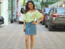 Tulsi Kumar spotted at new T-Series office Andheri
