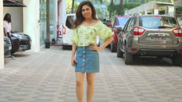 Tulsi Kumar spotted at new T-Series office Andheri