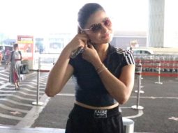 Urvashi Rautela spotted at Airport