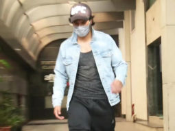 Varun Dhawan spotted at gym in Bandra