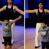 WATCH: Tiger Shroff teaches a little child the hook step of his song; kid ends up teaching him