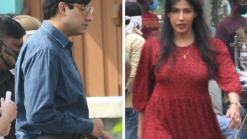 Abhishek Bachchan and Chitrangda Singh’s looks leaked from their new schedule of Bob Biswas in Kolkata