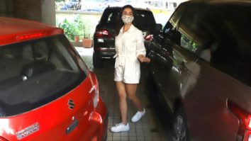 Alia Bhatt spotted at Dubbing studio in Bandra