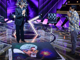 Amitabh Bachchan thanks a fan who gifted him a rangoli to commemorate 51 years in the industry on KBC