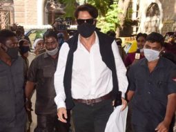Arjun Rampal arrives at NCB office