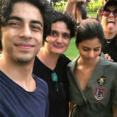 Aryan Khan is all smiles in this selfie with sister Suhana Khan and friends