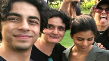 Aryan Khan is all smiles in this selfie with sister Suhana Khan and friends