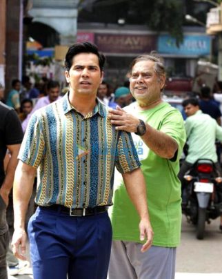 On The Sets Of The Movie Coolie No. 1