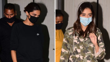 Deepika Padukone and Ananya Panday spotted at Gateway of India post-shoot