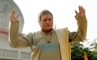 On the sets of the movie Dehati Disco