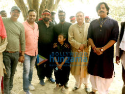 On the sets of the movie Dehati Disco