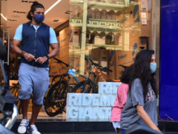 Farhan Akhtar with girlfriend Shibani Dandekar and his kid spotted in Bandra