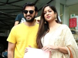 Ishita Dutta along with her husband Vatsal Sheth spotted at Oceana Clutches Juhu