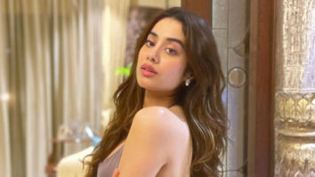 Janhvi Kapoor gives a sexy Boho twist to a lacy racy number