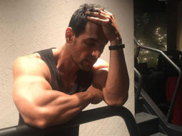 John Abraham flaunts his biceps after gruelling workout session, says he is smiling inside