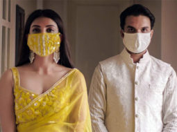 Kajal Aggarwal looks splendid in yellow saree by Manish Malhotra that was created during lockdown in June, shares engagement pictures with Gautam Kitchlu