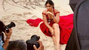 Katrina Kaif goes glam & looks exquisite in red Falguni & Shane Peacock couture in Maldives