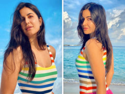 Katrina Kaif is a sight to behold in a rainbow swimsuit in Maldives