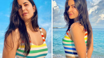 Katrina Kaif is a sight to behold in a rainbow swimsuit in Maldives