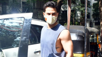 Kunal Khemu spotted post gym in Khar