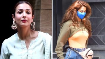 Malaika Arora and Disha Patani spotted in Bandra