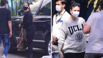 Malaika Arora and Kareena Kapoor Khan spotted at private terminal