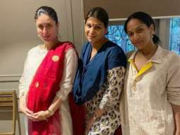 Mom-to-be Kareena Kapoor Khan looks beautiful in ethnic dress, enjoys pre-Diwali get-together with Masaba Gupta, mom Babita