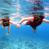 PICTURES Kajal Aggarwal and Gautam Kitchlu go snorkeling on their honeymoon