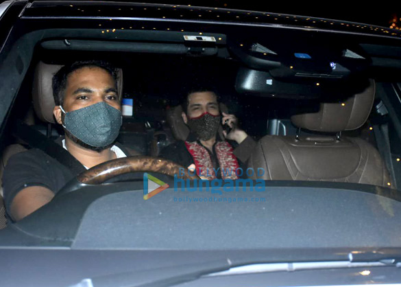 photos aditya roy kapur and karan johar snapped at alia bhatts new house in bandra 3
