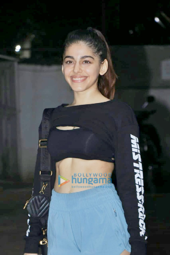 photos alaya f snapped at her dance class in andheri 4 2