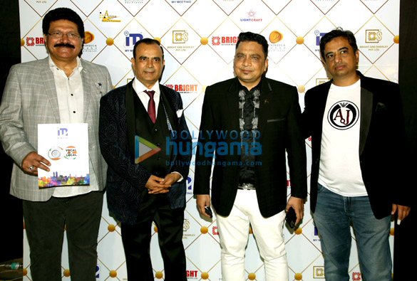 photos arbaaz khan georgia andriani ravi dubey anup jalota and others snapped at the launch of my meeting app 7