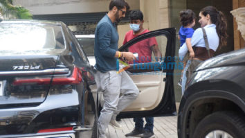 Photos: Arjun Rampal snapped with girlfriend Gabriella Demetriades and his son in Bandra