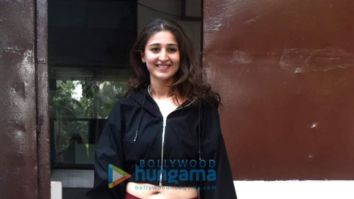 Photos: Dhvani Bhanushali snapped at T-Series office in Andheri