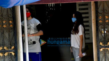 Photos: Kartik Aaryan and Janhvi Kapoor spotted at Pilates