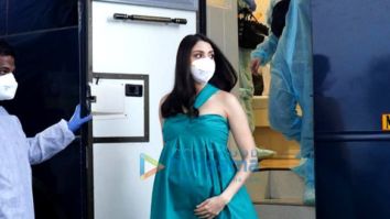 Photos: Mom-to-be Anushka Sharma spotted shooting in Mumbai