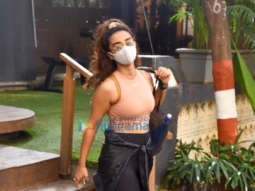 Photos: Patralekha spotted at gym