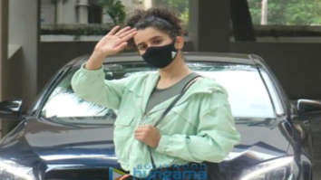 Photos: Sanya Malhotra snapped in Andheri