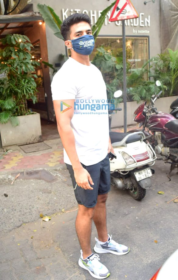 Photos: Saqib Saleem spotted at The Kitchen Garden in Juhu Photos: Saqib Saleem spotted at The Kitchen Garden in Juhu