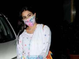 Photos: Sara Ali Khan and Huma Qureshi snapped at Aanand L Rai’s office
