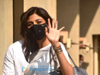 Photos: Shilpa Shetty snapped at Sabbir Khan's office in Andheri